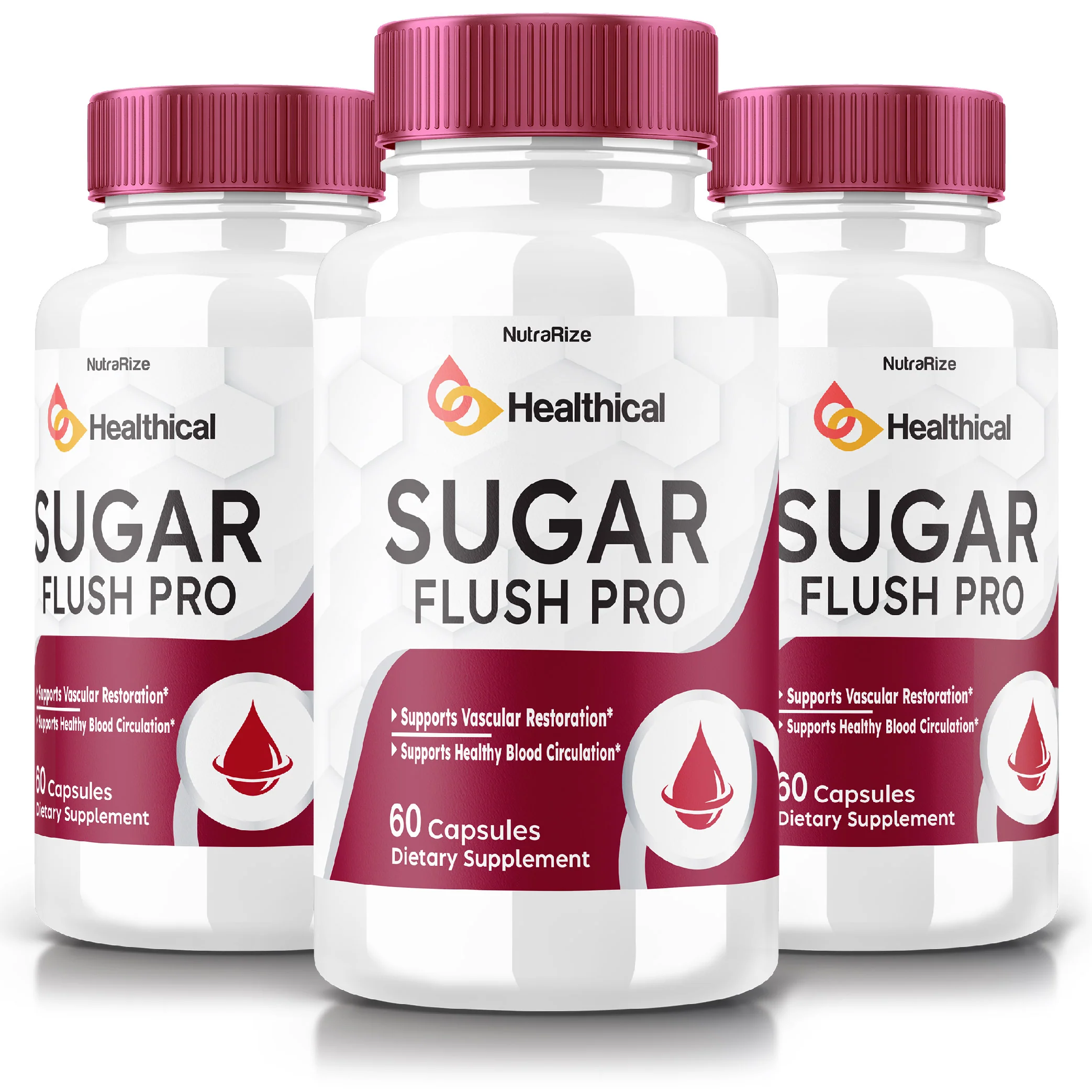 Blood Sugar Focus 3 bottle bundle for maintaining a consistent daily blood sugar and metabolic wellness routine